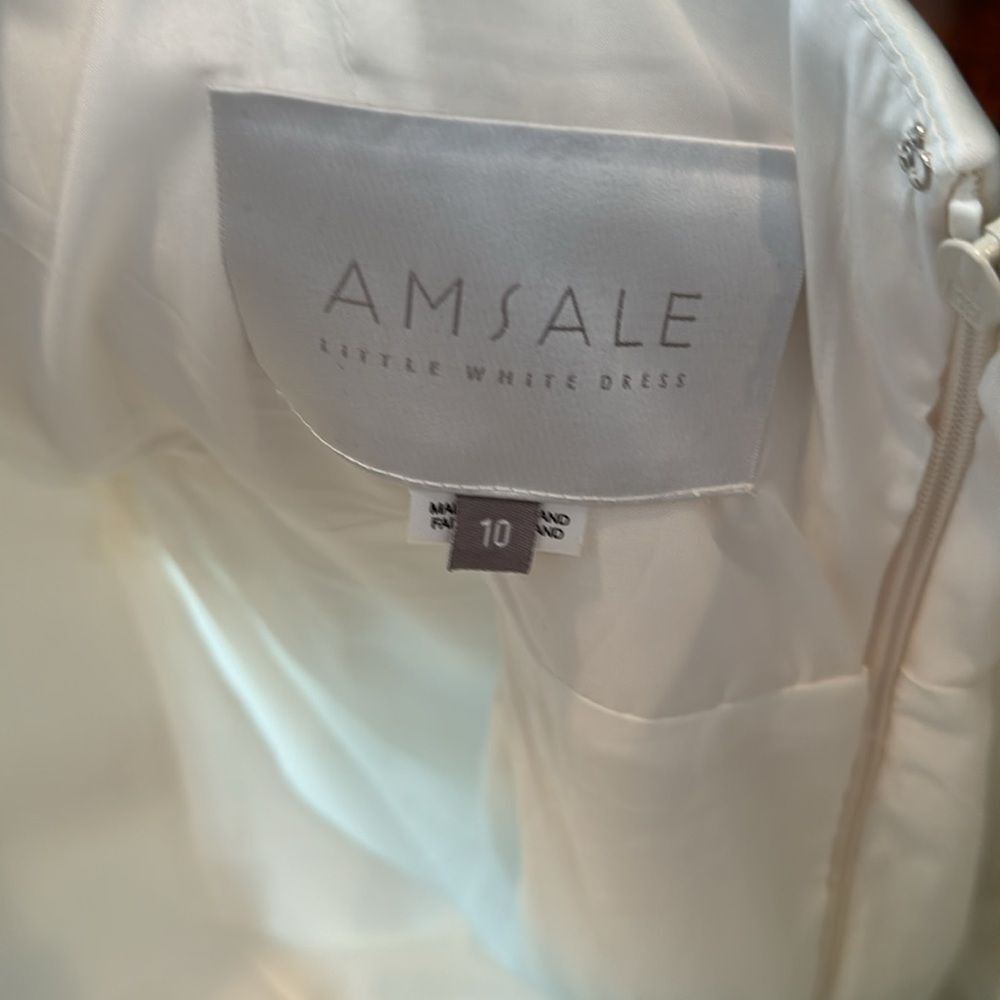 Anthropologie Amsale Waverly Dress Size 10 Wedding Dress - Picture 8 of 9